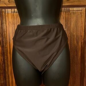 Chocolate High Waist Bikini Bottoms